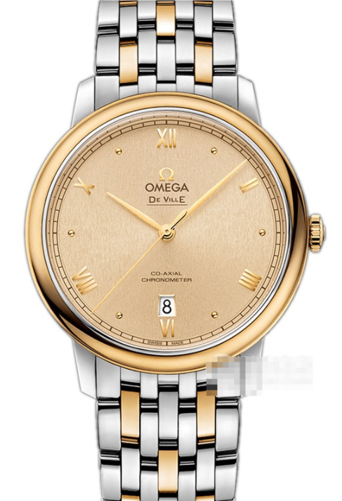 オメガコピー デ・ヴィル 424.20.40.20.08.002、黄金の円が描く「ドレスウォッチの新定番」